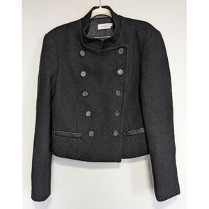 A.L.C. Military Style Double Breasted Wool Coat